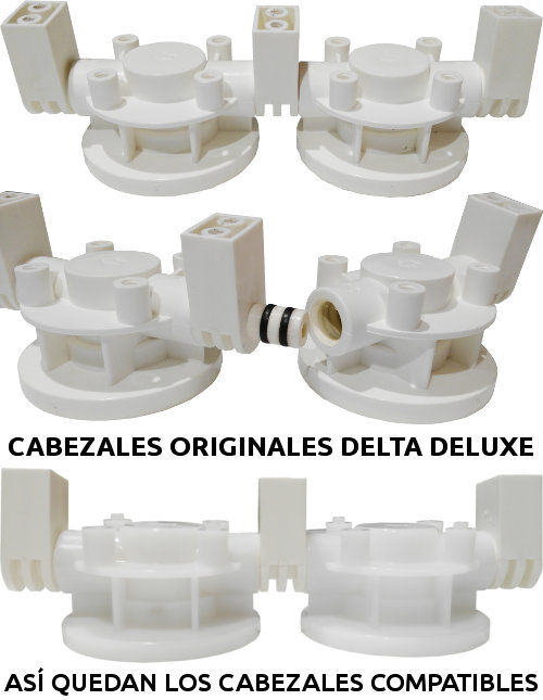 Pack Cabezales Osmosis Delta Deluxe
